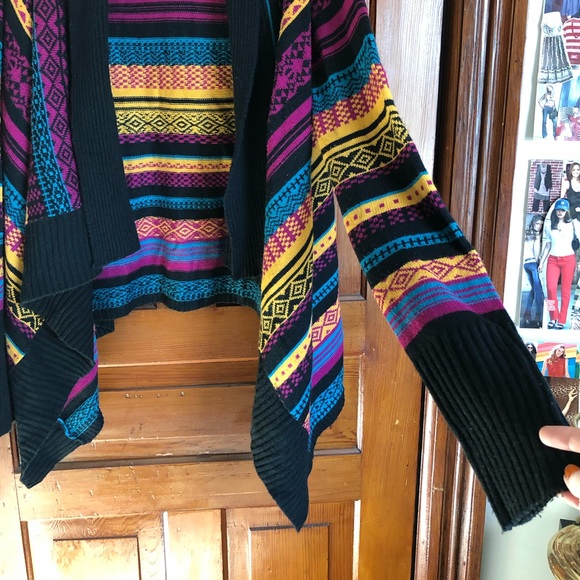 cozy draped cardigan sweater - Picture 4 of 9